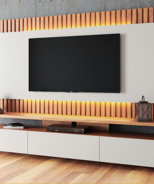 RACK JEQUITI + PAINEL ARTE